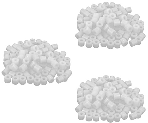 HOSATIGER Plastik Zylinder Abstandshalter Unterlegscheibe 7mm x 3.2mm x 6mm 300 Stk Elfenbein