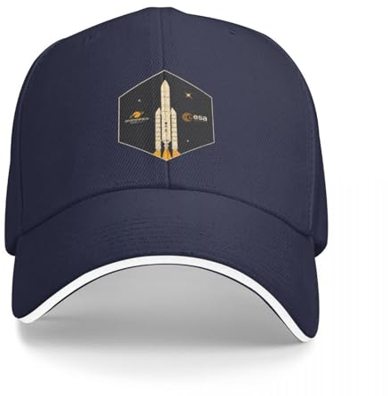 ZAMASS Basecap ESA Europäische Weltraumorganisation Ariane Baseball Cap Sport Caps Ball Cap Golf Hut Damen Herren Geschenk