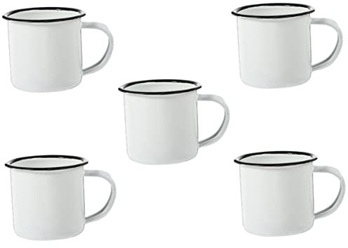5 Stk altes Schnapsglas Wassergläser Trinkbecher aus Keramik Tasse aus Metall Cocktailgläser Trink Gläser multifunktionaler Becher multifunktionale Tassen Haushalt Milchbecher Ware