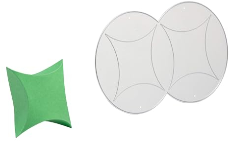 Stanzenshop Stanzschablone: Exklusive Kissenschachtel - Perfekt für liebevolle Handarbeiten, Kreativprojekte und persönliche Geschenke. Unverzichtbar für Bastelfreunde!