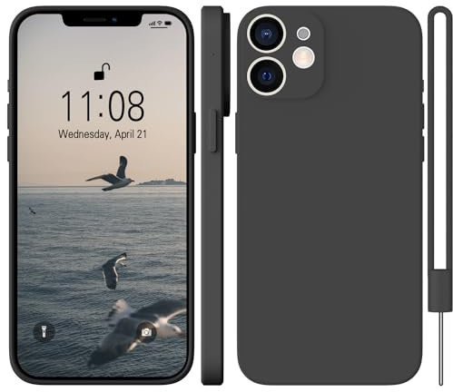 WXX fr iPhone 11 Hlle Silikon Case, Dnn Slim mit Microfiber, Kratzfeste Rundumschutz Case fr iPhone 11 6.1'' Matte Schwarz
