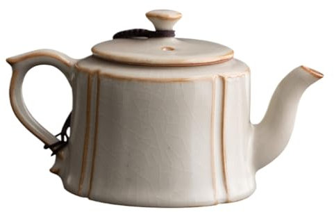 PJFJFP Teiera RU Kiln Teiera Nera La teiera può Coltivare Un Vaso Singolo in Ceramica Kung Fu Set da tè con Filtro Teiera Set da tè