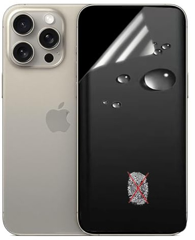 Stejnhge 2 Stk Schutzfolie Matte für iPhone 16 Pro Max (6.9) | Matte Displayschutzfolie, Anti-Fingerabdruck/Entspiegeltes, Flexible TPU Hydrogel Displayschutzfolien