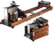 KINGSMITH WR1 Rudergerät für Zuhause mit Wasserwiderstand, LCD/LED Display, Braun, Gummiholz