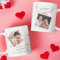 Transparent Gift Taza Personalizada con Fotos y Texto Notas. Regalos Originales para San Valentín. Tazas Desayuno para Regalar. Taza de Cerámica para Café Té. Regalo Personalizado para Novios, Novias.