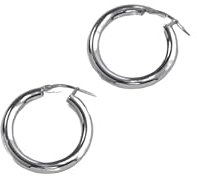 Purelei® Glossy Fine Ohrringe Damen – Elegante Ohrringe aus echtem 925er Sterling Silber, Geschenke für Frauen, 26,5 mm