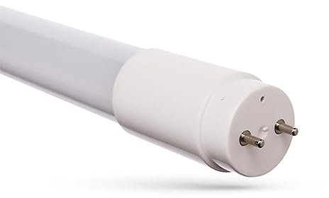 NCC-Licht LED Röhre 150cm 24W/860 G13 2500lm kaltweiß 6000K, Ersatz für T8 Leuchtstoffröhre 58W aus Kunststoff mit Starter