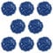 M METERXITY 8-Pack Wicker Rattan Balls 60mm/2.4 Inch Decorative Rattan Balls Orbs Vase Fillers Bowl Fillers for Christmas/Weddings/Thanksgiving/DIY Crafts/Home Decor [Blue]
