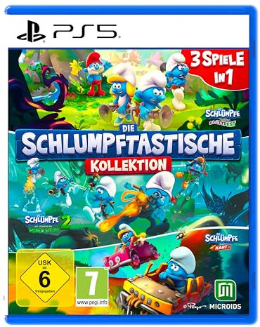 Die Schlumpftastische Kollektion - 3 Spiele in 1 [Playstation 5]