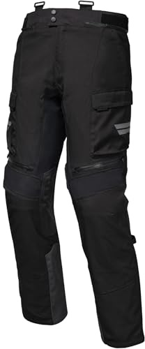 Modeka Atlaz Motorrad Textilhose, schwarz, 3XL