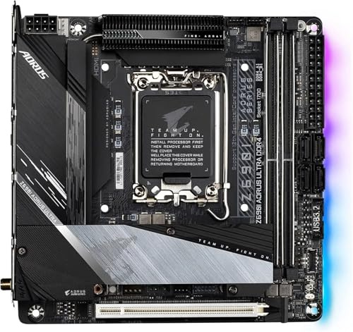 Motherboard Fit For GIGABYTE Z690I AORUS ULTRA DDR4 Mini-ITX Motherboard LGA 1700 Intel Z690 WiFi 6 Supports 12th Gen Core Series Cpu
