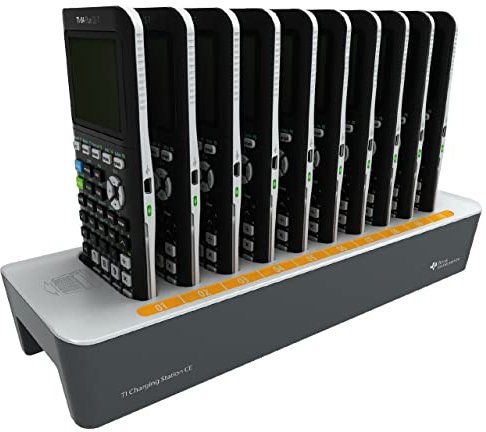 Texas Instruments TI-84 Plus CE-T Charging Station (Ladestation für bis zu 10 Geräte)