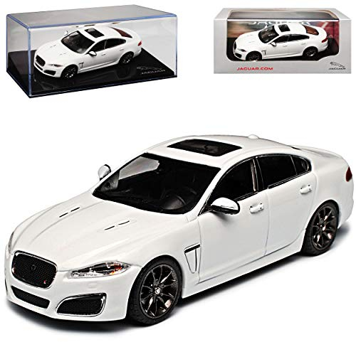 Jaguar XF R Limousine Polaris Weiss 1/43 PremiumX Modell Auto