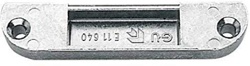 Gâches de pêne 1/2 tour à défoncer pour serrure à têtière de 18 mm pour menuiserie bois Ferco Gu