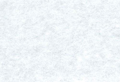 Filz Bastelfilz 3 mm Dick / 90 cm Breit 0,25 cm Taschenfilz Meterware 26 Farben (Weiß 050)
