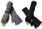 FSSTUD 2 Pairs Winter Fingerless Gloves Mittens Elbow Length Arm Warmer for Men Women