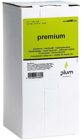 Plum Premium 1 4 l bag-in-box Handreiniger in Pastenform | Handreinigungspaste