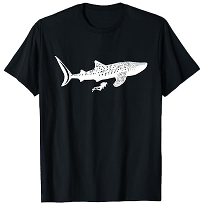 Tauchen Mit Walhai Scuba Taucher Ozean Riff Hai Geschenk T-Shirt