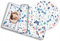 2pc Cotton Baby Bedding Cot Toddler Duvet Cover and Pillowcase Set to Fit Cot Bed 120x90cm On Meadow