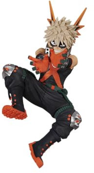BANPRESTO My Hero Academia - Katsuki Bakugo - Figurine The Amazing Heroes 12cm