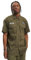 Brandit Luis Vintage Shirt Short Sleev, color: olive, size: M