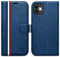 OCASE Coque iPhone 11, Antichoc TPU Housse iPhone 11 Cuir PU Portefeuille Etui Rabat [Béquille] [Fentes pour Cartes] [Magnétique] Coque pour iPhone 11 (6.1 Pouces) - Bleu