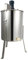 Extracteur de Miel Électrique 4 Cadres Centrifugeuse Séparateur Miel 140 W Inox avec Couvercle Taille du Nid d'Abeilles Adaptée Équipement d'Apiculture