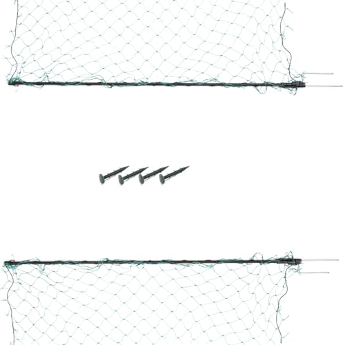 Farmland Herkules Smart 25 Meter Geflügelnetz - 120 cm hoher Hühnerzaun - Robuster und reißfester Geflügelzaun ohne Strom - 5,5 cm x 5,5 cm engmaschiger Weidezaun für Geflügel