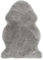 Nordic Sheep Baby Lammfell 80x60 cm | Lammfelle für Kinderwagen mit Temperaturregulierendes | Lammfell Baby eignet Sich für einen Hochstuhl oder als Spielteppich | Farbe: Hellgrau