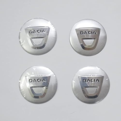 LIUIN 4pcs Car Hub Centre Caps For Dacia Duster 2018-2025, DustProof Rims Badge Wheel Center Caps Wheel Center Center Caps Hubcaps,B-60mm