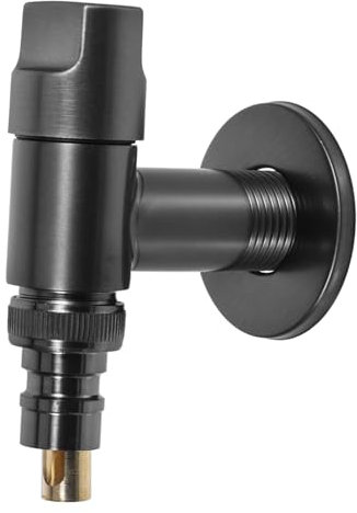 jojofuny Waschmaschinen Wasserhahn Mit Automatischem Stoppventil Langlebig Und Rostfrei Für Badezimmer Und Wäschebereich Sicherer Wasserfluss- Bei Leckagen