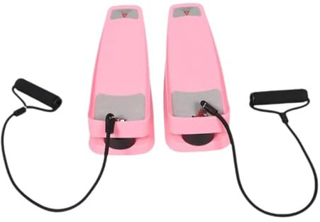 predolo Stepper Portable avec Bandes de Résistance pour Un Entraînement Complet du Corps, Rose