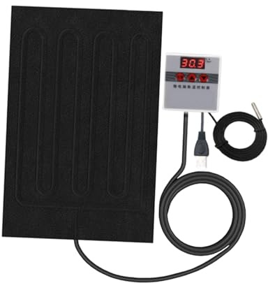 Sdlnklm Heating Pads for Reptiles, USB Heaters, Heat Mats for Terrariums, Incubators, Hermit Crabs And Snakes, 15cmx20cm