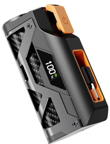 Type C Charging Case for 21700 Lithium Batteries Storage Box Compact Size and High Durability for Outdoor Travel Type C Mobile Power Institution Case