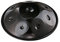Sonic Energy Harmonic Art Handpan – Natural D, 8 Töne, 440 Hz – Nitrierter Stahl – Für Meditation, Yoga, Percussion – Inkl. Zubehör (HD1)