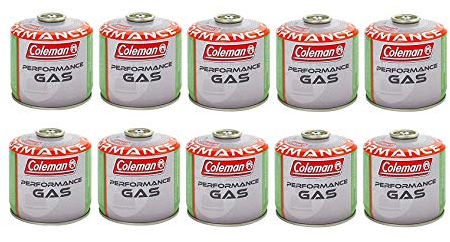 Coleman C300 - Bombona de gas con rosca de 240 g (mezcla butano/propano) para todos los productos Coleman con conexión a rosca.
