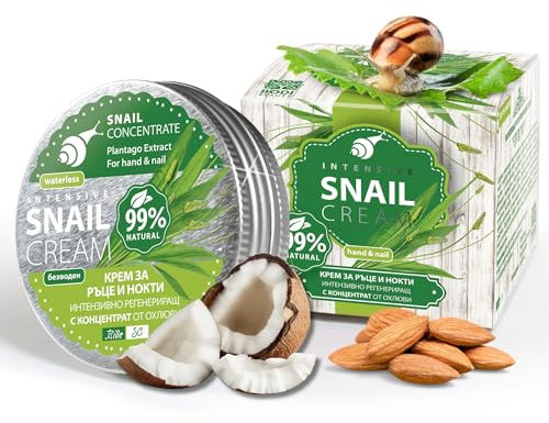 Bodi Beauty SC Intensiv regenerierende Hand- und Nagelcreme 50ml mit Schneckenkonzentrat, Kollagen, Elastin, Vitaminen | Hand- und Nagelpflege