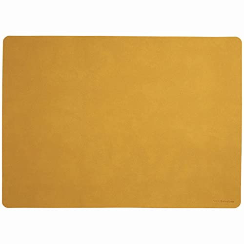 ASA 78553076 Tischset, Kunstleder, 46 x 33cm, Gelb