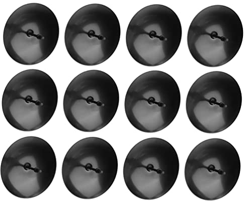 12Pcs Black Iron Candle Holders - 3.14 Inch Decorative Tealight Stands for Home Decor, Festive Celebrations, and Parties
