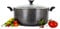 28cm Aluminum Casserole Dish with Tempered Glass Lid - Induction Compatible, Non Stick, Easy Clean, Cooking Pots - Perfect Stock Pot, Dutch Oven, Stew Pot, Oven Dishes and Pasta Pot