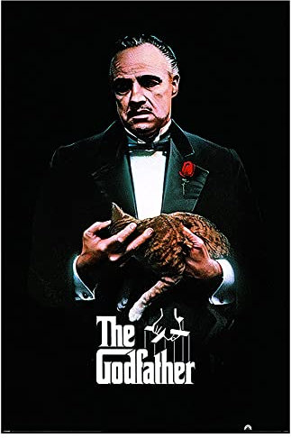 Der Pate Poster Katze Don Corleone (Marlon Brando)
