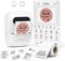 MARKLIFE Etikettendrucker Barcode Label Mini Selbstklebende Etikettiermaschine Etikettendrucker Bluetooth Thermal P50 Kompatibel mit Smartphone und PC (Weiss, 1 Rolle Papier)
