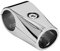 Perfeclan Tee Tube Pipe Connector Aluminum 25mm Accessories T Pipe Clamp Connector Tube Pipe Connector 1Pcs for Cabinets Clothes Hanging Bar Towel Bar