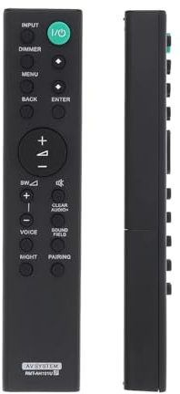 RMT-AH101U Replacement Soundbar Remote Control for Sony Soundbar HT-CT380 HT-CT780 HT-CT381 Sound Bar