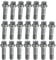 Bapmic 20x Radschrauben Radbolzen Dacromet M14 x 1,5 x 48,5 Ersatz für M-E-RCEDES-BENZ W166 C216 W221