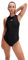 Speedo Damen Hydrasuit Badeanzug | Badeanzug Schwimmbekleidung, S&S Black, 36