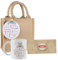 Herz & Heim® Weihnachtstasse, Schokolade in Geschenkverpackung mit personalisiertem Anhänger