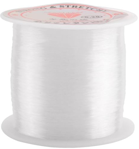 Bsowte Filo da pesca in nylon trasparente da 0,2 mm di diametro
