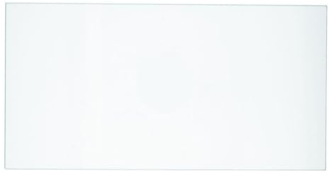 ensipart Glasplatte für Gefrierschrank kompatibel mit Liebherr 7271839 Glasboden unten