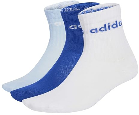 adidas Unisex Kids LINEAR KIDS CREW SOCKEN, 3ER-PACK
